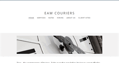 Desktop Screenshot of eawcouriers.com